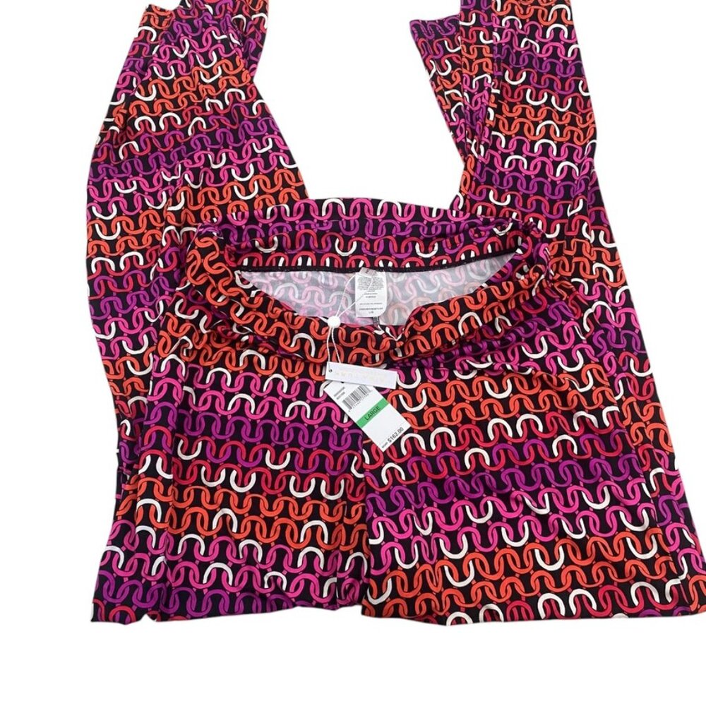 TRINA TURK Echo Chain Swim Coverup Pants Size L large NWT - $162